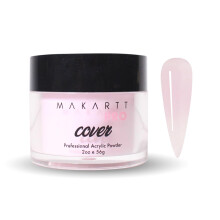 MakarttPro Acrylpulver  56 g Nagelabdeckung zur Verlngerung, perfekt fr professionelle private Nageltechniker  Farbe: Crystal Couture