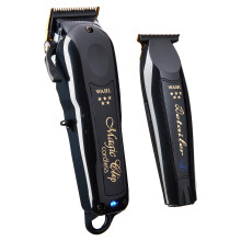 Wahl Professional | 5-Star Series Kabelloses Friseur-Set | Enthält 5-Star Black Magic Clip & Detailer Li