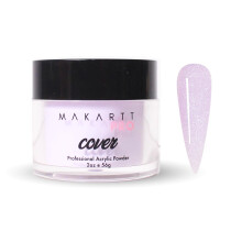 Polvere acrilica Makarttpro - Copertina per unghie da 56 g/2 once per estensione perfetta per tecnici per unghie privati ??professionali - Colore: Lu