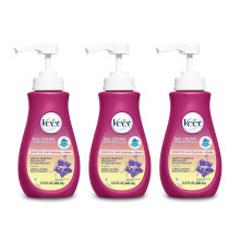 Veet Crema Depilatoria en Gel, Fórmula Sensible, 13.5 oz (Paquete de 3)
