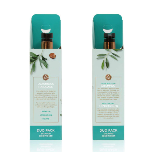 Argan Magic Ultra Shampoo e Balsamo Combo per Capelli Secchi e Danneggiati 1
