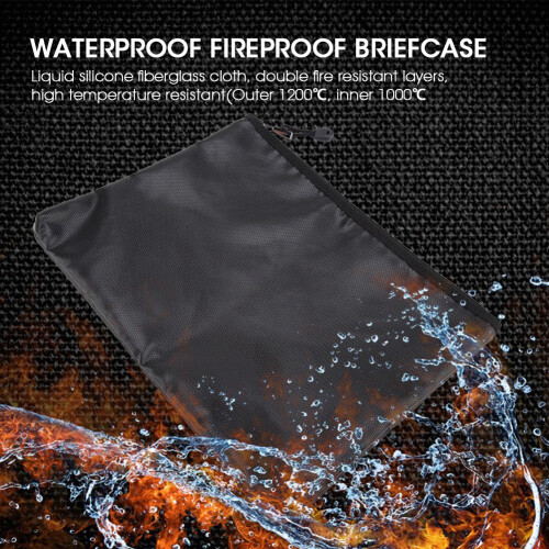 Document Bag Briefcase Fire resistant Waterproof 1