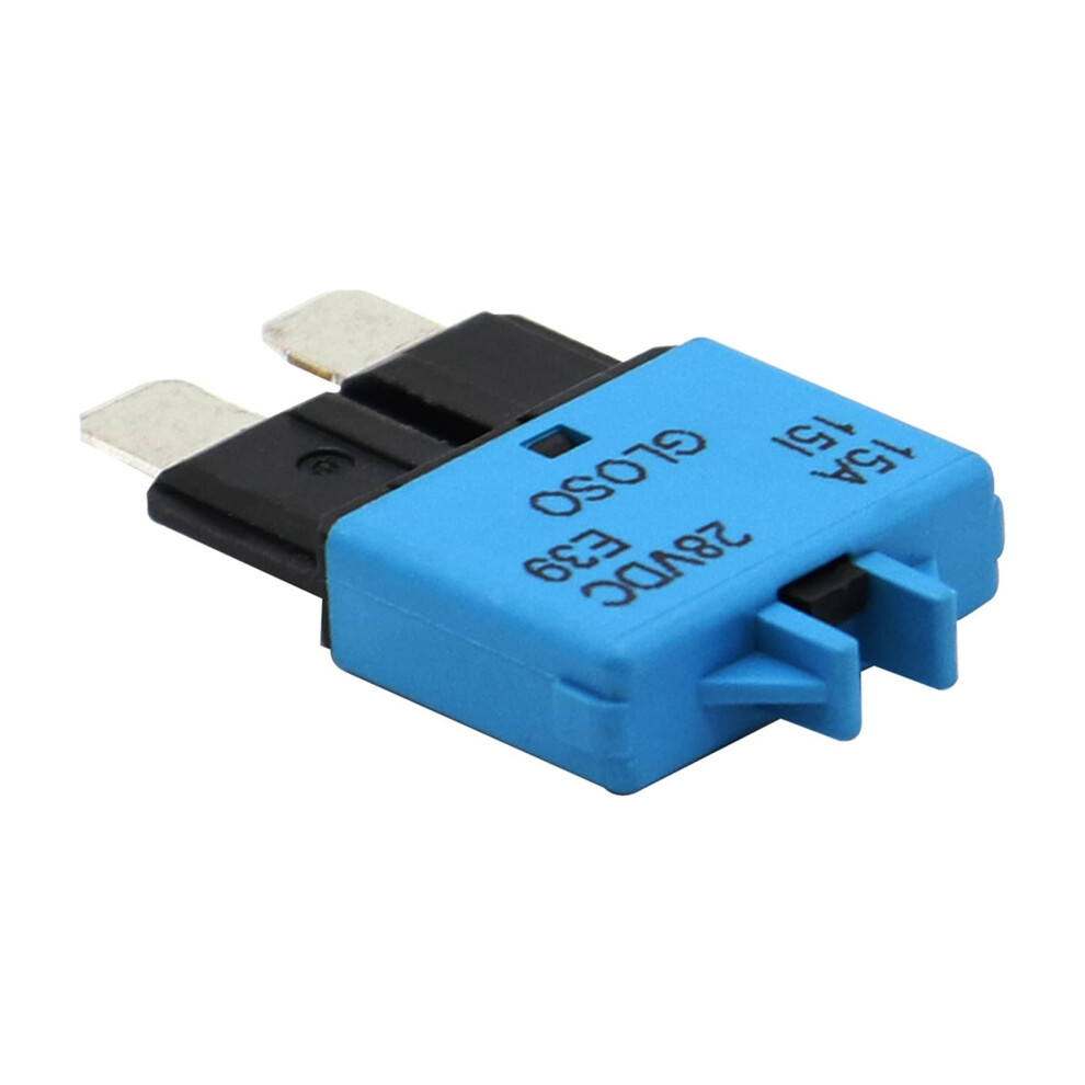 15A Circuit Breaker Atc Blade Fuse Manual Reset 15 Amp 28V Dc For Marine Automotive Boat Accessories 6276012496290