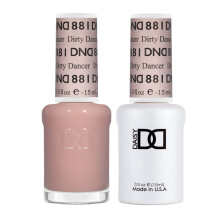 DND Gel-Nagellack-Set Sheer Collection UV/LED-Gel-Nagellack und lufttrockener Nagellack, passendes splitterfreies Nagellack-Duo 881 Dirty Dancer, 0,5