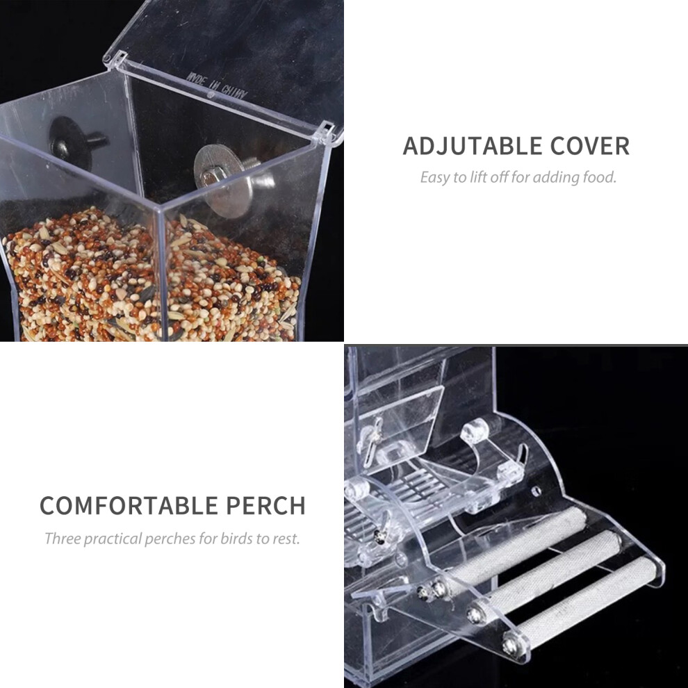 Hanging Bird Feeder for Cage Bird Feeder House