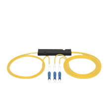 10 Pcs 1:2 Optical Fiber Splitter Carrier-Grade Pigtail Type FC-FC 3M LC-LC Compatible Pull Cone Splitter