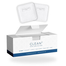 Clean Skin Club Clean Pads 2.0 [NEU & VERBESSERTE KANTEN] Garantiert kein Fusseln, 3-Lagen, Texturiert & Ultraweich