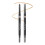 bdb Brows on Point Micro Brow Pencil - Precision Tip & Spoolie Waterproof Define Shape & Fill Brows Blonde 2-Pack 1