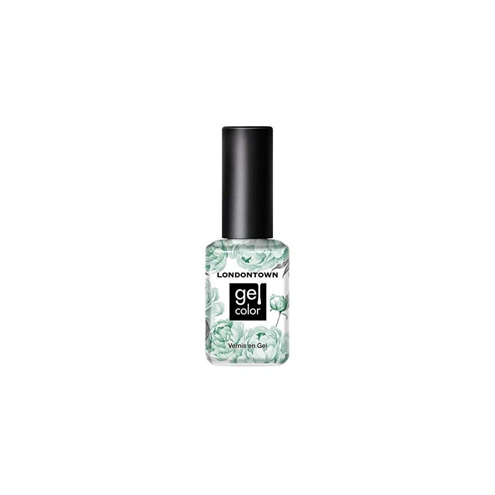 Londontown Green Uv/Led Gel Nail Polish - Long Lasting Chip Resistant High Shine Color - Glossy Cool Mint No Chip 12Ml/.40Fl Oz