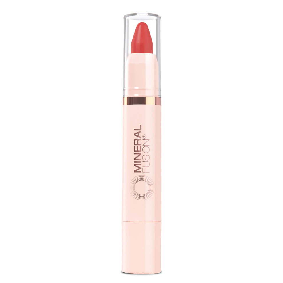 Mineral Fusion NEW Sheer Moisture Lip Tint Buildable Lip Color Hydrating Lip Balm with Jojoba Oil Shea Butter & More Hydrates & Nourishes FD-image-OPC-PJNRG8T-NEW