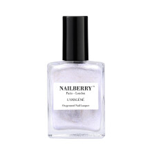 Nailberry , Oxygene Oxygenated Iridescent Fine Glitter Nail Lacquer, Star Dust, 15 ml