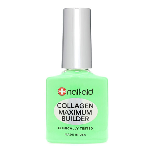 NAIL-AID Collagen Power Coat, Clear, 0.55 Fluid Ounce 1