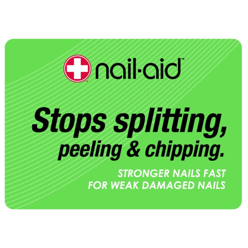 NAIL-AID Collagen Power Coat, Clear, 0.55 Fluid Ounce 2