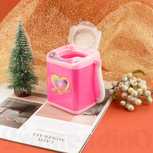 Framendino, Roze Makeup Spons Wasmachine Automatische Droogmachine 1