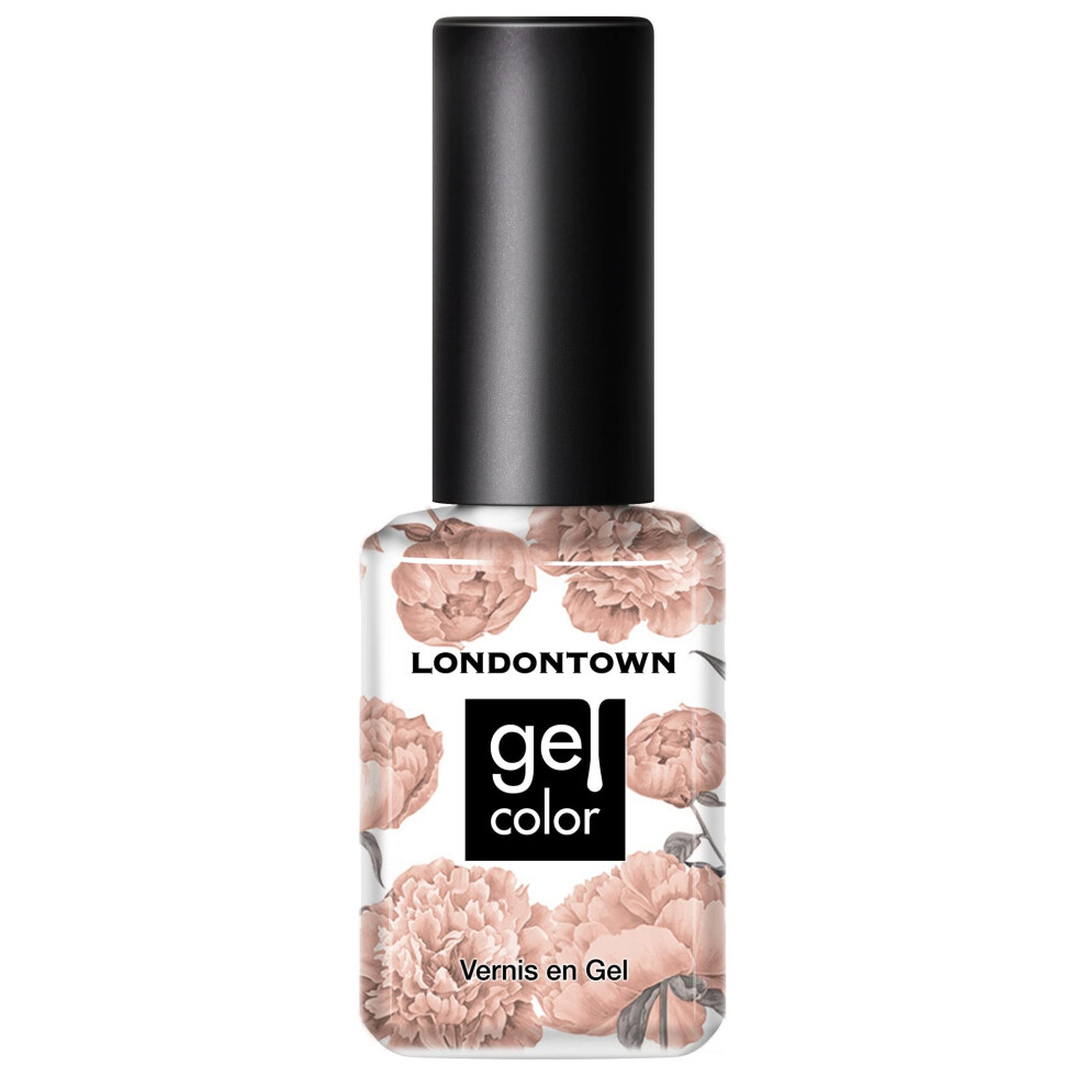 Londontown Uv/Led Gel Nail Polish - Long Lasting Chip Resistant High Shine Color - Glossy Beige Nude The Full Monty 12Ml/.40Fl Oz
