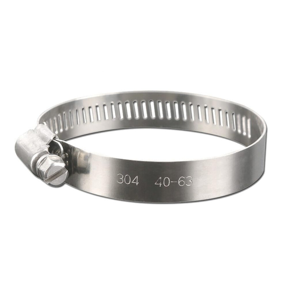 Hose Clamp Stainless Steel Duct Clamps Adjustable Drive Hose Clips 10Pcs 64-67Mm Fuel Line Pipe Clamps 6276012496535