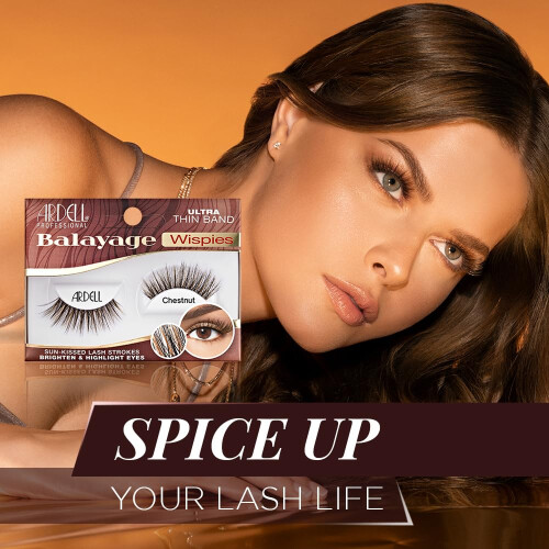Ardell Ardell Balayage Wispies Chestnut False Eyelashes 1 Pair 2