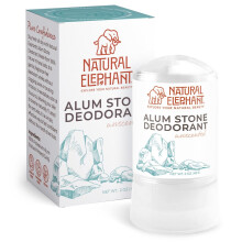 Natrlicher Elefanten-Alaunstein-Deodorant-Stick, 60 g (2 oz), natrlicher, parfmfreier, aluminiumfreier Salzstein fr Mnner und Frauen
