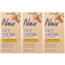 Nair Hair Remover Face Cream 2 Oz Pacco di 3