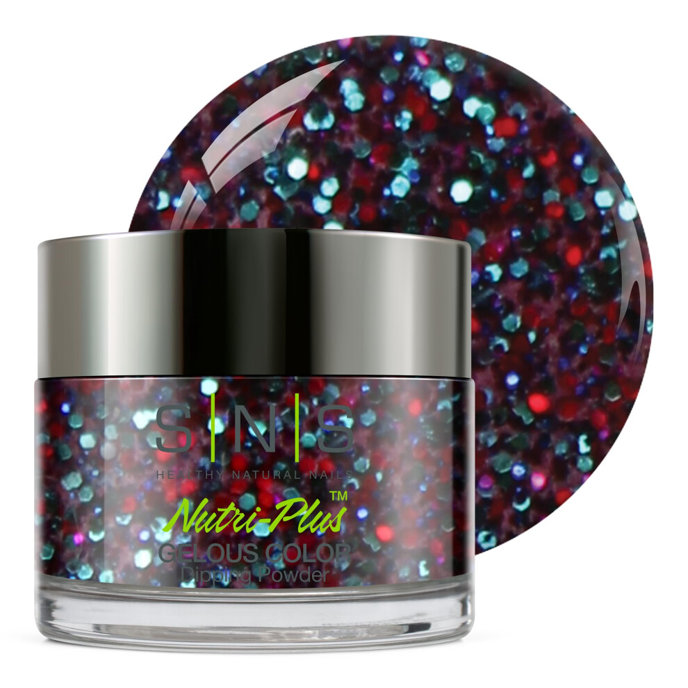 Sns Healthy Natural Grain Sns Nails Dipping Powder Gelous Color - Holidazzle Collection - Hd19-1Oz