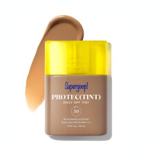 Supergo! Protec (Tint) tgliche Hauttint -SPF 50 - 34C - Leichte Bautable fr sofort glatte, gleich aussehende Haut - natrlicher Finish