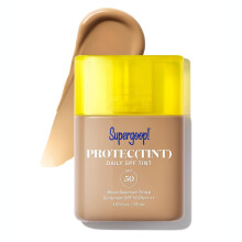 Supergoop! Protec(tint) Daily Skin Tint SPF 50 - 30W - Light Buildable Coverage for Immediately Smooth Even-Looking Skin - Natural Finish