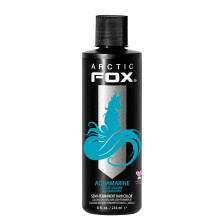 Dye de color de cabello semipermanente vegano y sin crueldad y sin crueldad (8 fl oz aguamarina)