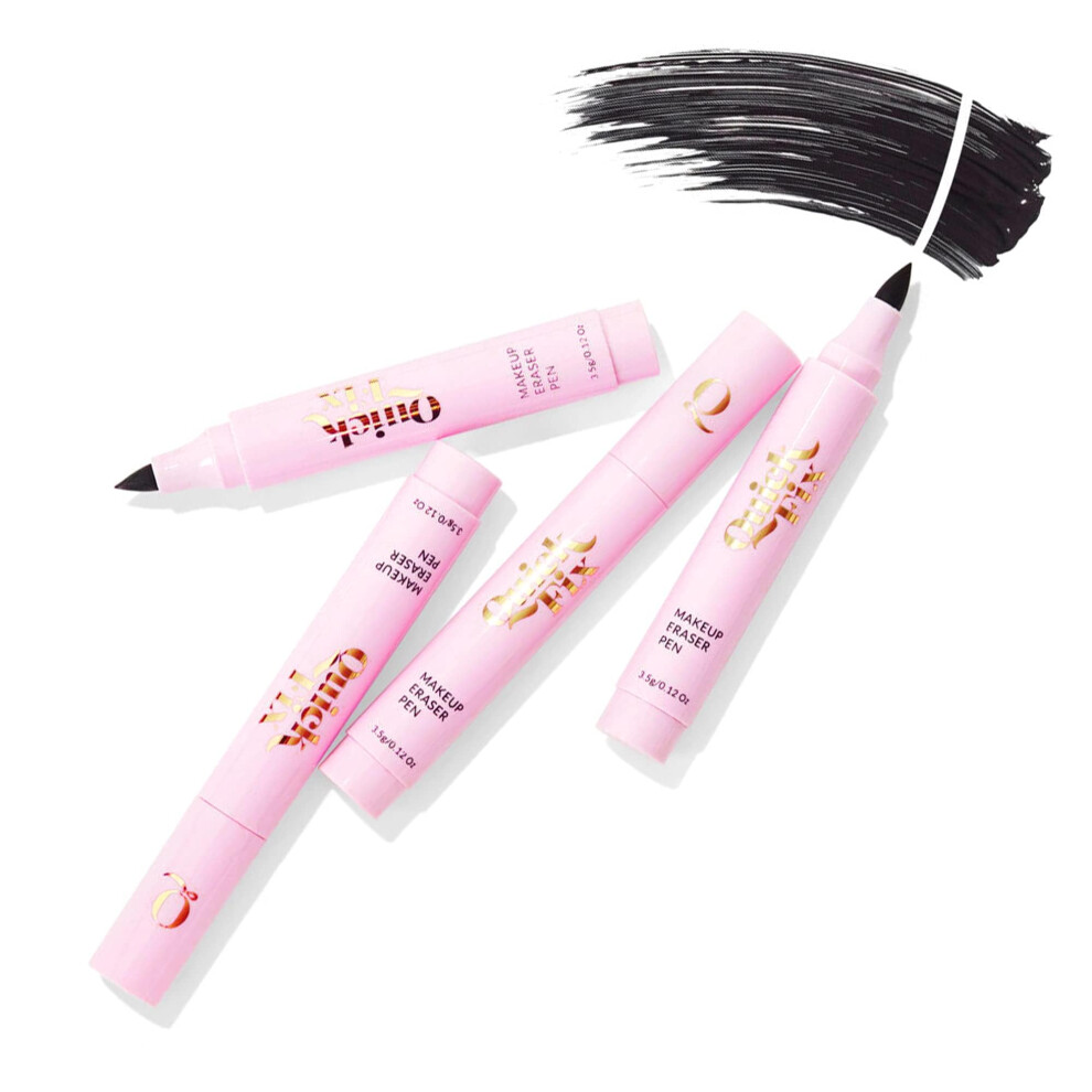 The Quick Flick Quick Fix Makeup Remover Pen, Reusable Makeup Eraser For Correcting Eyeliner Pen Mistakes, Easy-To-Use Mascara Remover And Waterproof Makeup Remover F