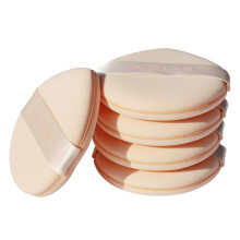 AOA Studio Silky Silicone Makeup Sponge Set Reutilisables Applicateurs cosmetiques Extra Soft Rubynell Makeup Sponges (Peach)