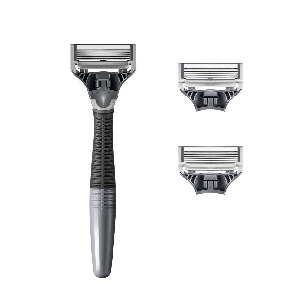 Harry's Shaving Razors for Men includes 3 Razor Blade Refills (Charcoal)-image-OPC-PJNRMSF-NEW