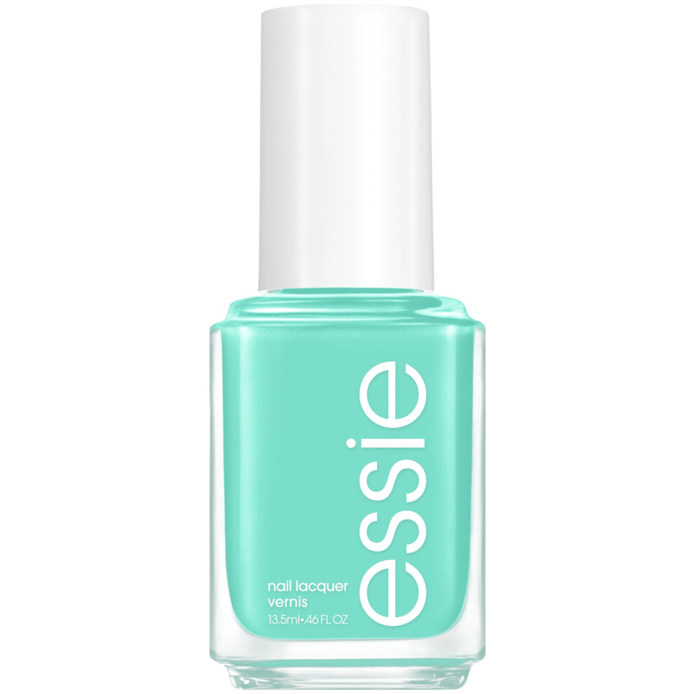 Essie Blue Nail Polish Salon-Quality Nail Polish Riviera Rush Vegan Riviera Rush 0.46 Fl Oz