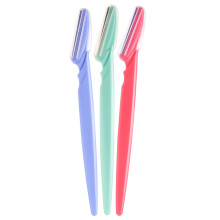 Diane D220 Wenkbrauw Gezichtshaar Trimmer, Dermaplaning Scheermes - 3 Stuks