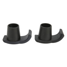 Rubber Walker Ski Glides for Seniors, 33mm Non-Slip Rubber Coaster Skis for Walker Compatibility and Smooth Mobility