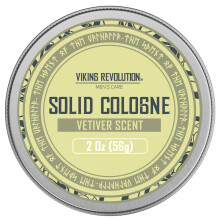 Viking Revolution Vetiver Heren Solid Cologne 2 Oz - Heren Solid Parfum met Vetiver