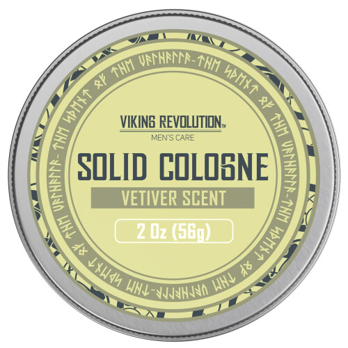 Viking Revolution Vetiver Heren Solid Cologne 2 Oz - Heren Solid Parfum met Vetiver