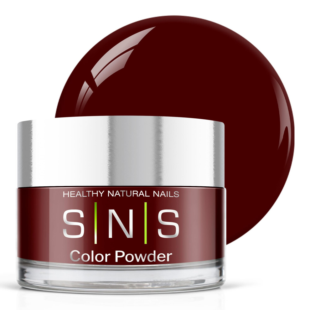Sns Healthy Natural Sns Nail Dip Powder Colors, Gelous Color Dipping Powder - Been There Done That (Red, Brown Cream) - Long-Lasting Low-Odor Dip Nail Colors For Healthie