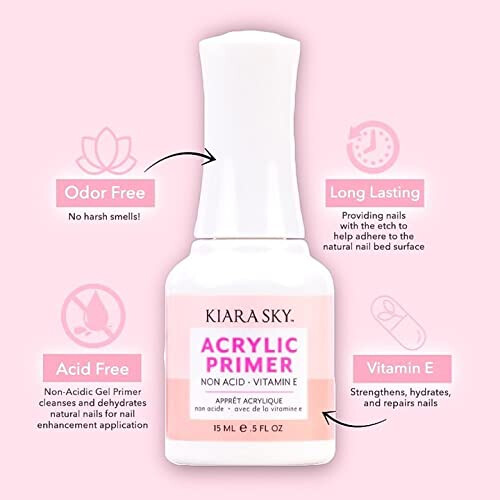Kiara Sky Professional Nails Acrilic Essentials 0,5 fl oz (primer acrilico) 1