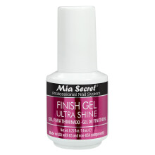 Mia Secret Finish Gel MINI-berlack fr Gel- oder Acrylngel  ULTRA SHINE Finish Gel  Hochglnzender berlack fr knstliche Ngel (einzeln)