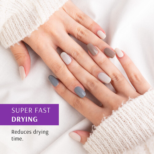 Pronto Super Fast Drying Top Coat - Quick Dry Clear Nagellack 1