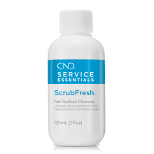 CND ScrubFresh Natuurlijk Nageloppervlak & Huidreiniger, Sneldrogende Verwijderaar voor Nagellak, 2 fl oz