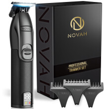 NOVAH Grooming Hårtrimmer, Trådlös T Trimmer för Män, Professionella Klippare för Frisörer