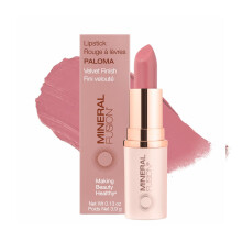 Mineral Fusion Lippenstift Lebendige und wischfreie Lippenfarbe mit Avocadol, Kakaobutter und mehr Langanhaltender veganer Lippenstift FD&C Farbstof