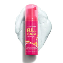 Grande Cosmetics volymgivande hrskum fr omedelbar volym Kropp och fylligare hr Hrmousse fr lockigt hr definierar lockar Icke-klibbiga reses