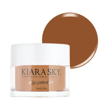 Kiara Sky Polvere per immersione a lunga durata per unghie Toni marroni 1 oz Treasure The Night