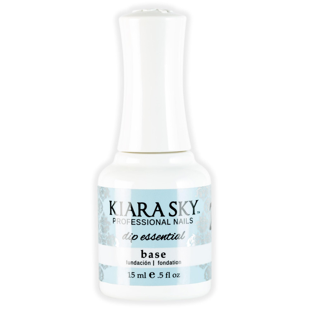 Kiara Sky Professional Nails Dip Liquid Essentials Step 2 Base For Dip Powder Manicure