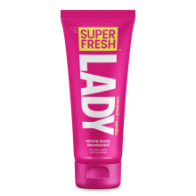 Lady Parts Whole Body Deodorant Lotion For Women | POWDER LOTION for Privates & Body to Stop Odor & Friction | Aluminum Free | CocoVanilla Scent