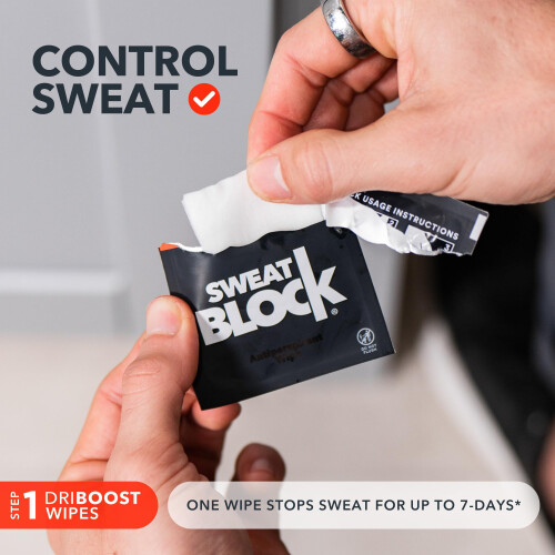 SweatBlock Maximum Strength Deodorant Systeem voor Vrouwen Hyperhidrose Behandeling 1