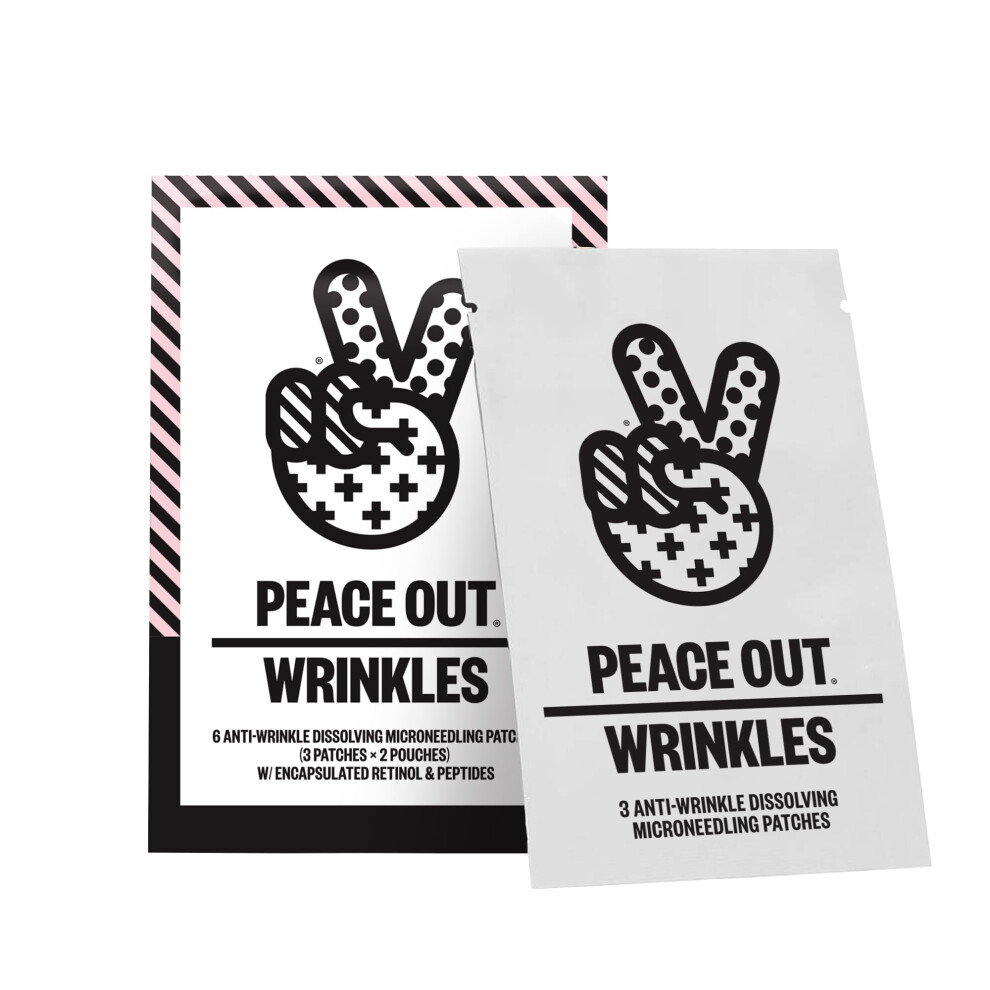 Peace Out Skincare Microneedling Anti-Wrinkle Retinol Patches 6 Patches / 6 Patches