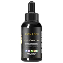 Lion Hårväxtolja och Huvudbottens Relaxer | Lätt Styling för Dreadlocks, Flätor, Boho Locs (4oz)