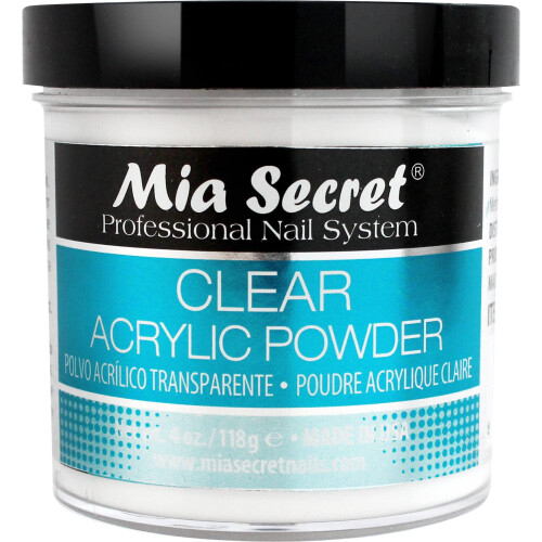 Pó Acrílico Transparente Mia Secret (4oz) 2